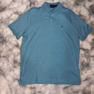 Ralph Lauren Men's Light Blue Polo Shirt